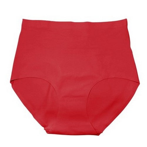 Laser Cut Full Seamless Brief Flame Scarlet