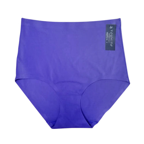 Laser Cut Full Seamless Brief Royal Blue