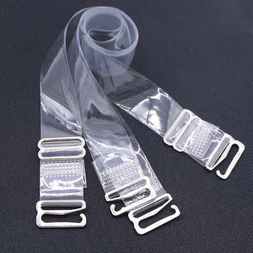 Crystal Clear Bra Strap (1 Pair)