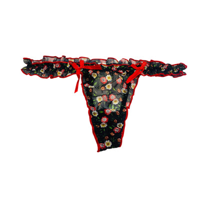 Forever 21 Floral Print Thong