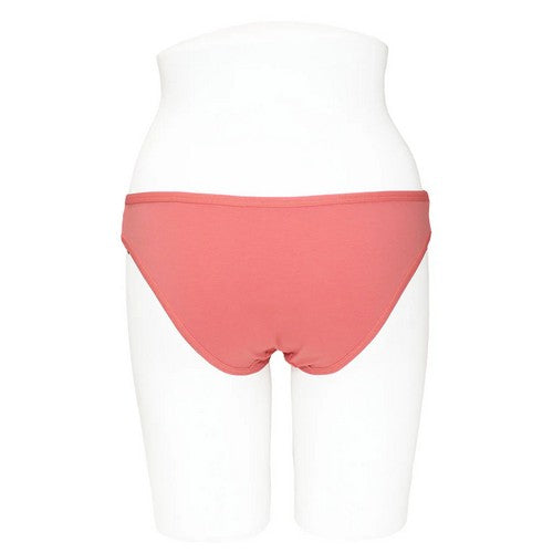 Super Soft Cotton Bikini Panty in Spiced Coral