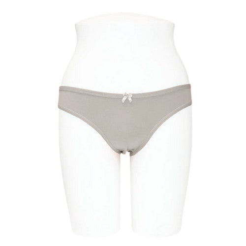 525-C05 Super Soft Cotton Bikini Panty in Smoke Grey