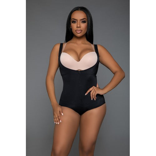 2375 Keep it Tight Bodysuit Shaper in Black