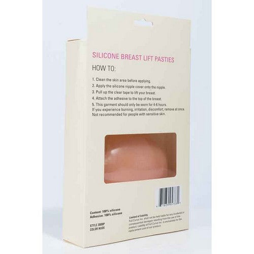 Reusable Silicone Breast Lift Pasties in Nude