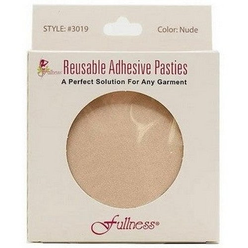 Reusable Cloth Adhesive Pasties in Nude