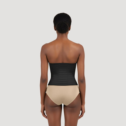 All Over Slimming Velcro Waist Cincher in Black