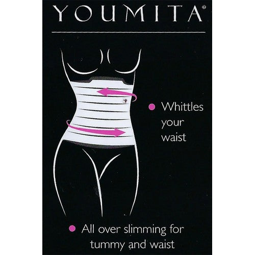 All Over Slimming Velcro Waist Cincher in Black