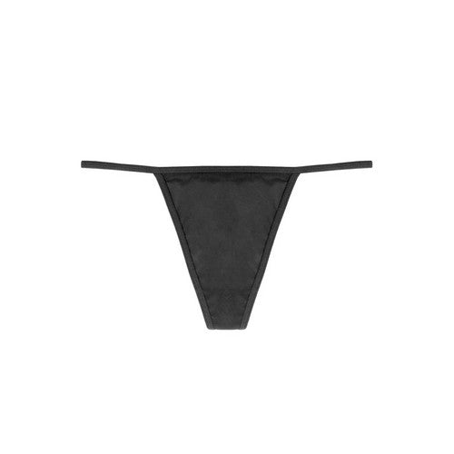 Spandex G-String in Black