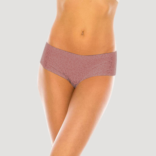 89531-PTY Laser Cut Seamless Panty in Ash Rose