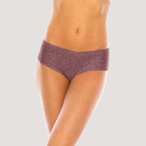 89531-PTY Laser Cut Seamless Panty in Russet