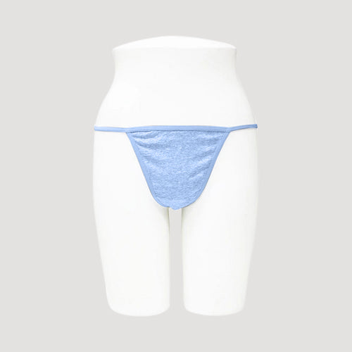 33558-THG Soft Comfort Cotton Thong in Della Robbia