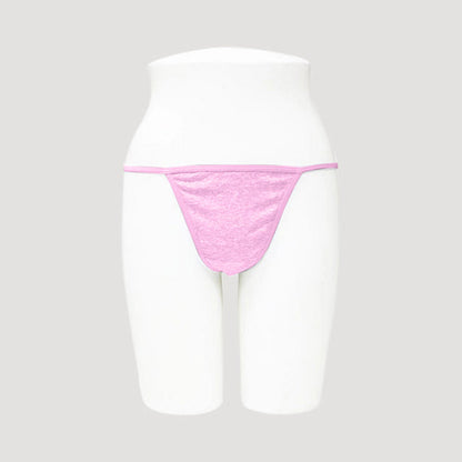 33558-THG Soft Comfort Cotton Thong in Azalea Pink 