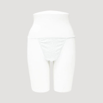 33558-THG Soft Comfort Cotton Thong in White 