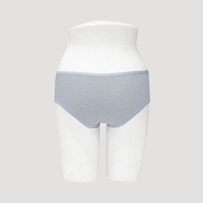 Soft Comfort Cotton Panty in Heather Grey