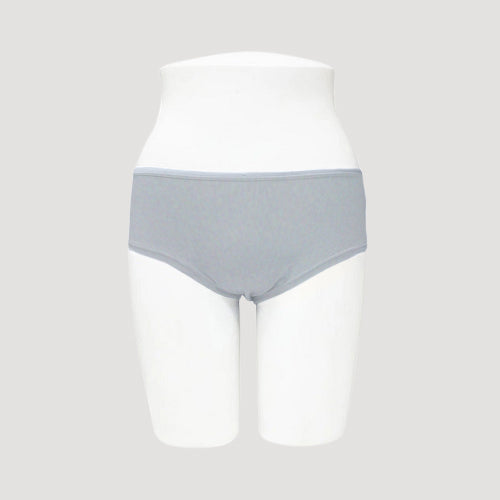 33556-PTY Soft Comfort Cotton Panty in Heather Gray