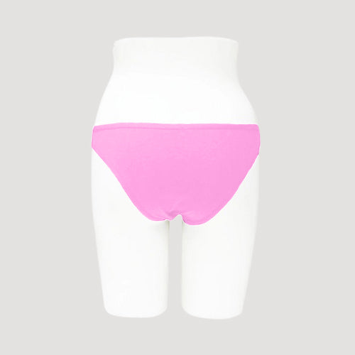 Soft Comfort Cotton High Leg Panty  in Azalea Pink