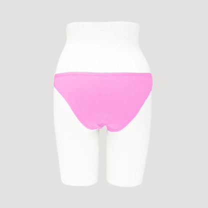 Soft Comfort Cotton High Leg Panty  in Azalea Pink