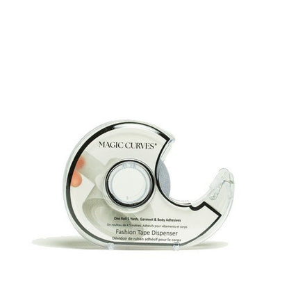 108D-New Style 901 Fashion Tape With Dispenser 5 Yards in Clear