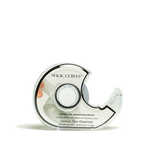 108D-New Style 901 Fashion Tape With Dispenser 5 Yards in Clear