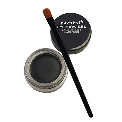 NB-EG 06 Nabi Long Lasting Brown Eyebrow Gel + Brush Black