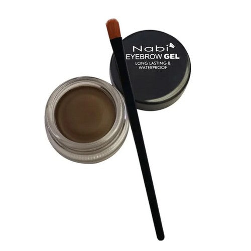 Nabi Long Lasting Brown Eyebrow Gel + Brush Brown