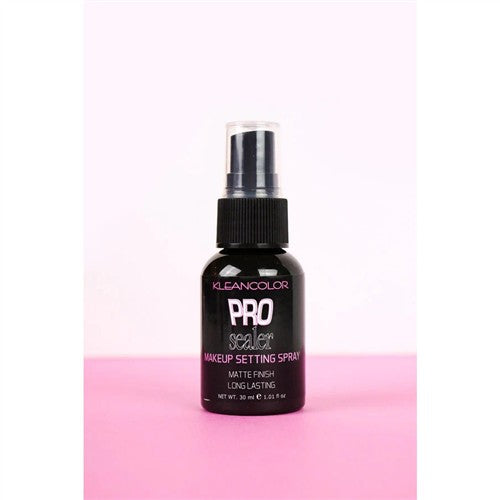 KleanColor Pro Sealer Makeup Setting Spray Matte Finish - 1oz