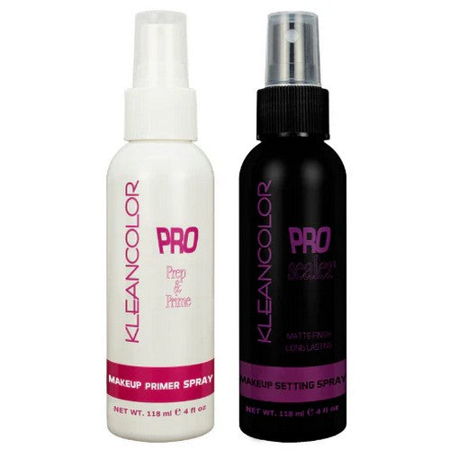 Kleancolour Pro Primer & Setting Spray Duo