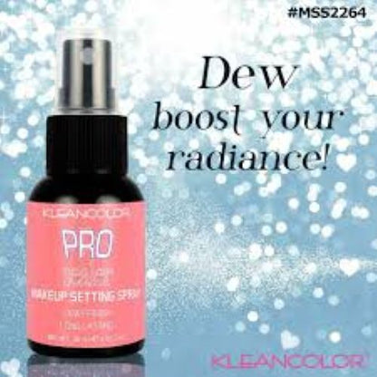 KleanColor Pro Sealer Makeup Setting Spray Dewy Finish - 1oz