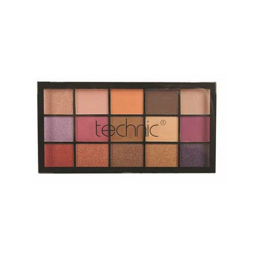 Technic Pressed Pigments 15 Eyeshadow Palette in Persian Violet