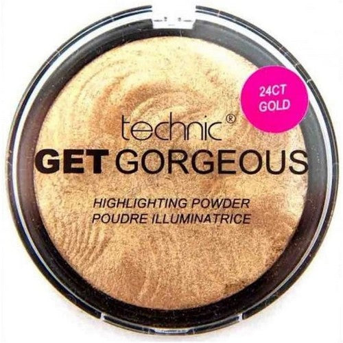 Technic Get Gorgeous Highlighting Powder in Gold