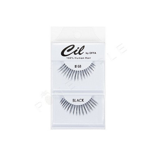 CIL 68 CIL 100% Human Hair Eyelashes #68