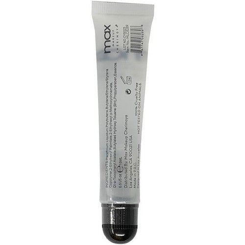 MAX Makeup Cherimoya Lip Polish in Clear Gloss Coconut Oil