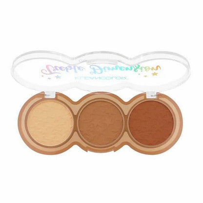 Kleancolor Treble Dimension Contour Trio Palette