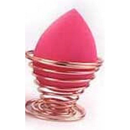 KNV-6197 Makeup Sponge With Cupholder Dark Pink