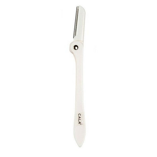 MS50955 Cala Folding Brow Razor in White
