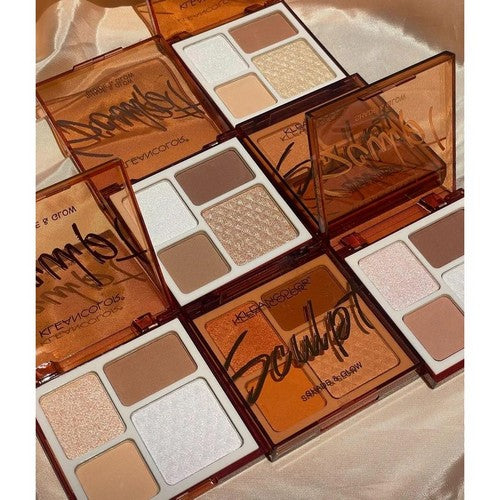 KleanColor Sculpt Shade and Glow Hightlighter & Bronzer Palette