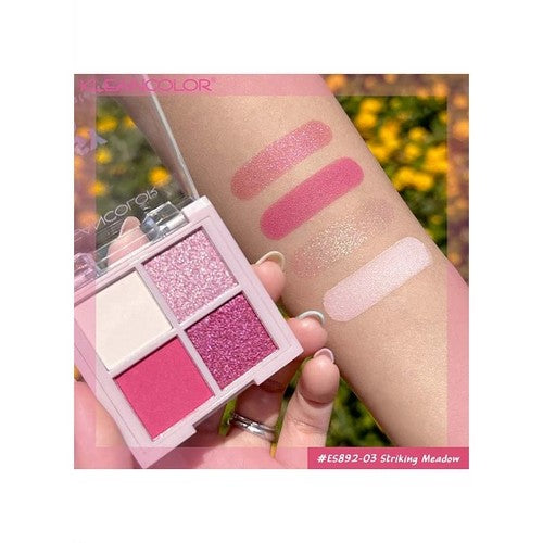 KleanColor Cutesy Quad Eye Shadow Palette