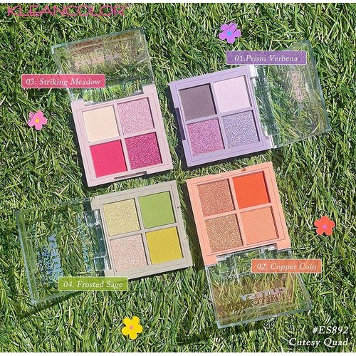 AM298 KleanColor Cutesy Quad Eye Shadow Palette 