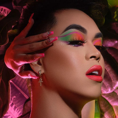 City Color Paradise Love Orange 9 Colour Eyeshadow Compact with Mirror