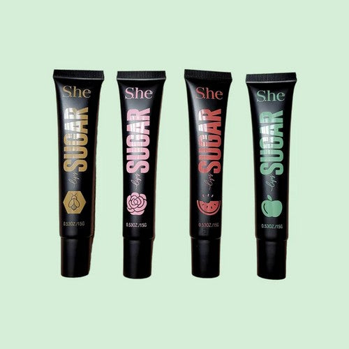 SH - LS480 She Makeup Lips Sugar Natural Sugar Exfoliating Lip Scrub