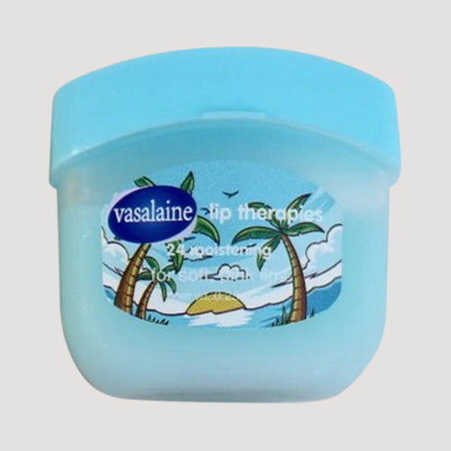 Vasalaine Lip Therapies Scented Lip Balm Mini Pot in Blue Raspberry
