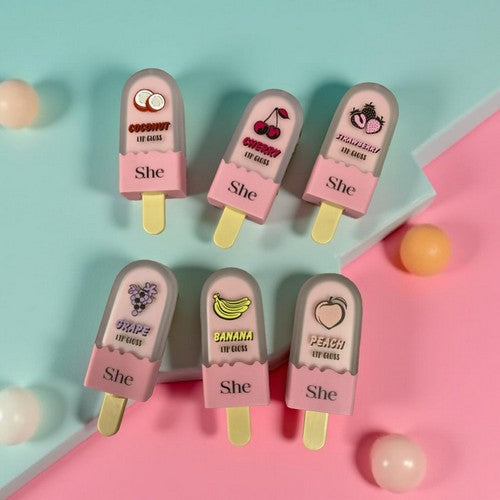 SM-LP 1034 She Makeup Popsicle Scented Soft Lip Gloss