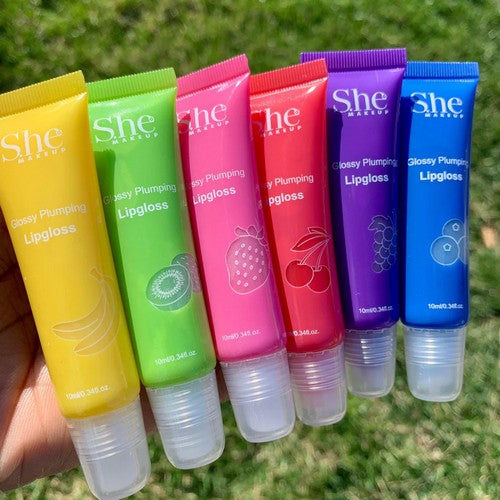 SH-LG 25 She Makeup Scented Glossy Plumping Lip Gloss