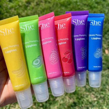 SH-LG 25 She Makeup Scented Glossy Plumping Lip Gloss
