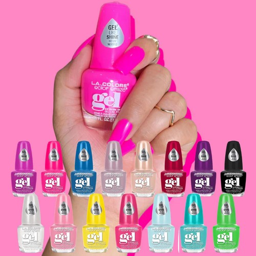 L. A. Colors Color Craze Extreme Shine Gel-Look Nail Polish