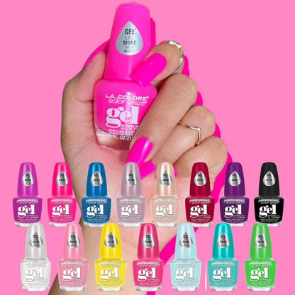 L. A. Colors Color Craze Extreme Shine Gel-Look Nail Polish