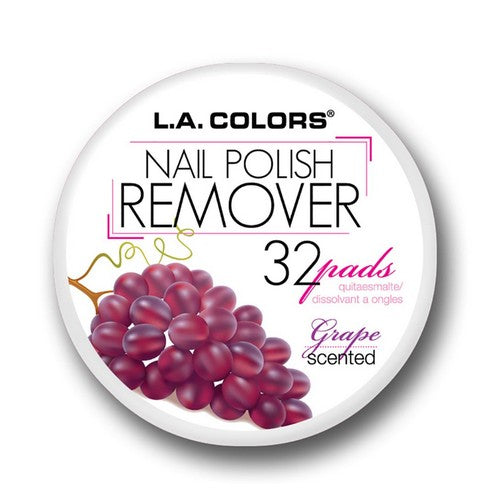 CAD15.1 LA Colour Scented Nail Polish Remover Pads Grape