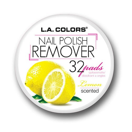 CAD15.1 LA Colour Scented Nail Polish Remover Pads Lemon