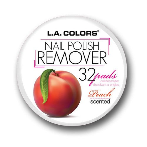 CAD15.1 LA Colour Scented Nail Polish Remover Pads Peach