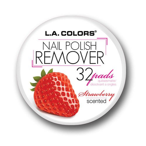 CAD15.1 LA Colour Scented Nail Polish Remover Pads Strawberry